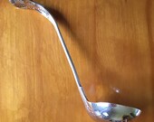Vintage Sheffield Silverplate ladle, 39 Kings 39 pattern. Holiday dining Made in England.