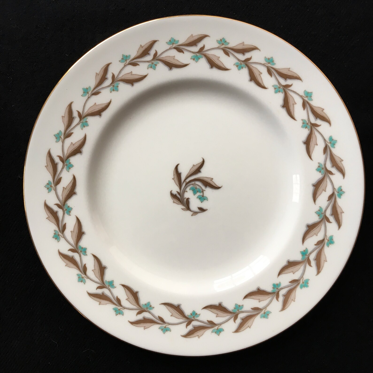 Vintage Minton Ashton Bone China Salad Plates set of 4. Etsy