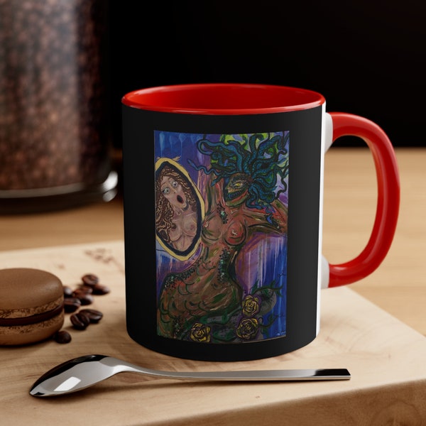 Accent Coffee Mug, 11oz with art by Amanda Elliott