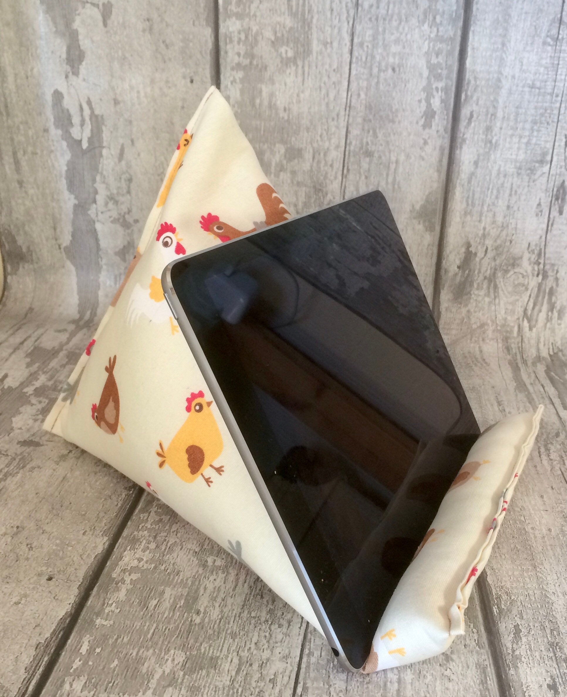 Tablet Bean Bag Cushion/ Kindle Cushion/ iPad Stand/ EReader Etsy