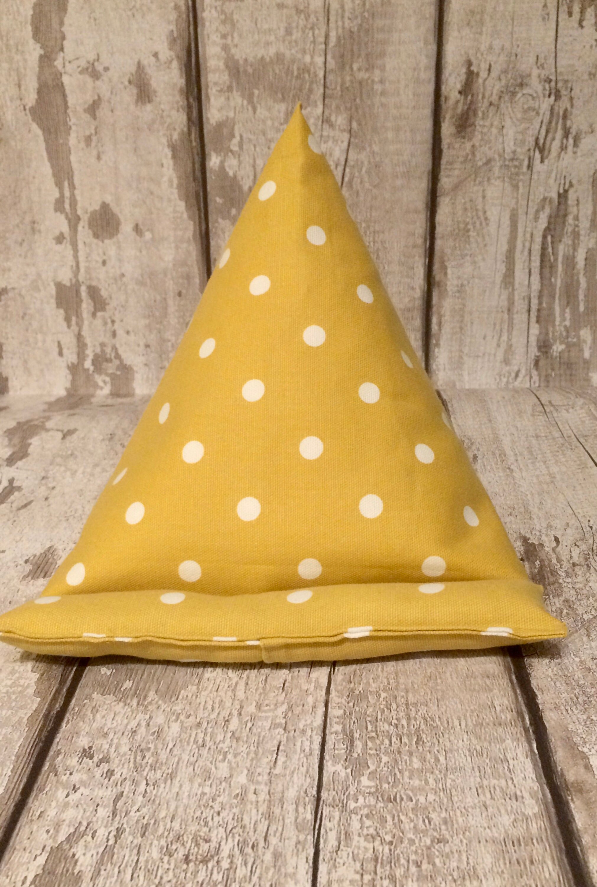 Spotty Tablet Bean Bag Holder. Yellow Ipad Stand. Ereader Etsy