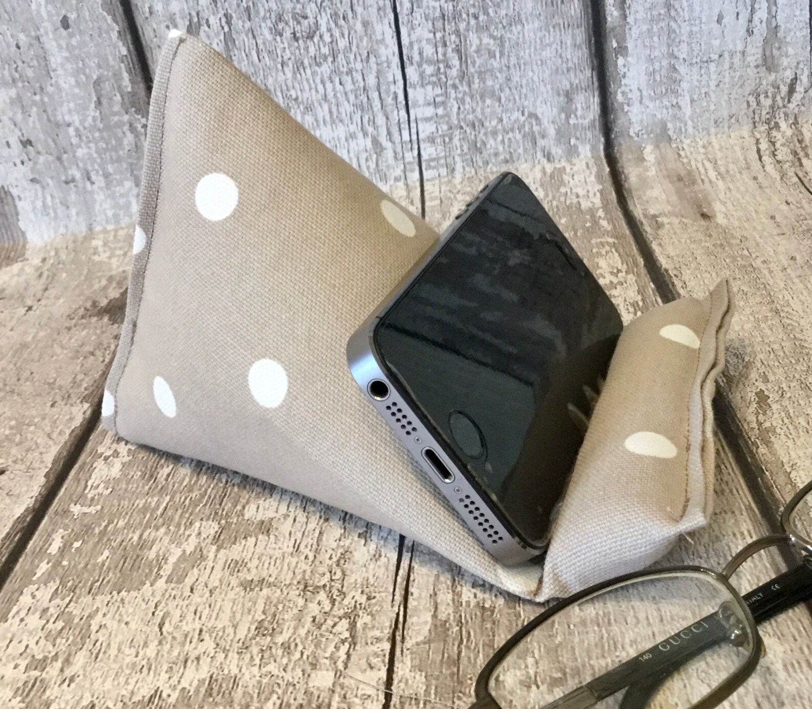 Mobile phone stand. Bean bag cushion. Gadget pillow. Phone | Etsy