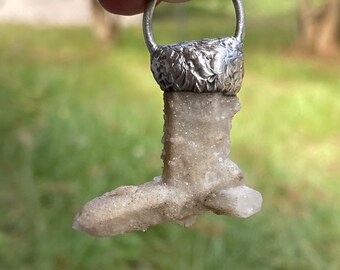 Fairy quartz pendant