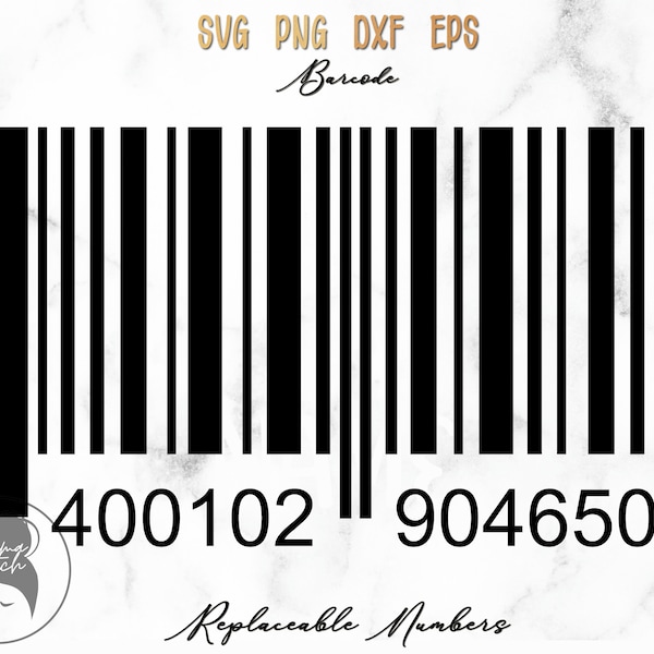 Png Barcode Designs - Etsy