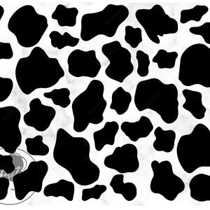 Cow print svg, Seamless Cow pattern svg, Cow spot svg, Animal Print, Digital files, Instant download, Cricut cut files - svg, png, dxf, eps