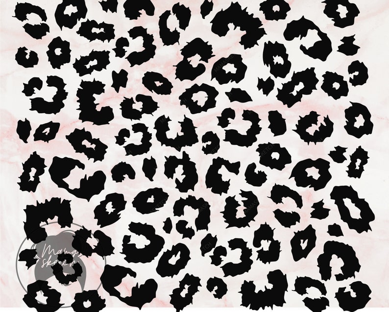 Download Fuzzy Leopard Print svg Animal prints Leopard pattern | Etsy
