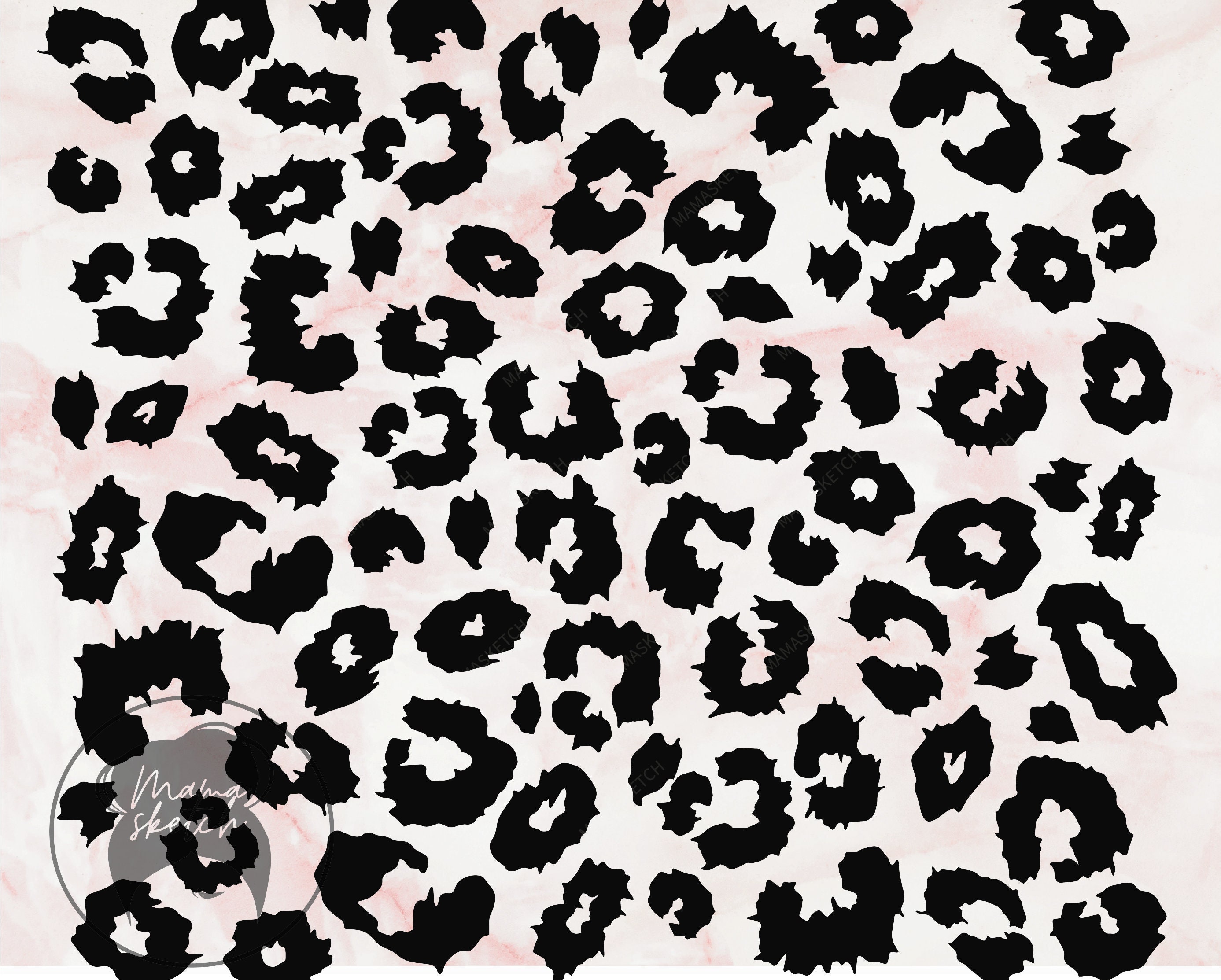 Download Fuzzy Leopard Print Svg Animal Prints Leopard Pattern Etsy