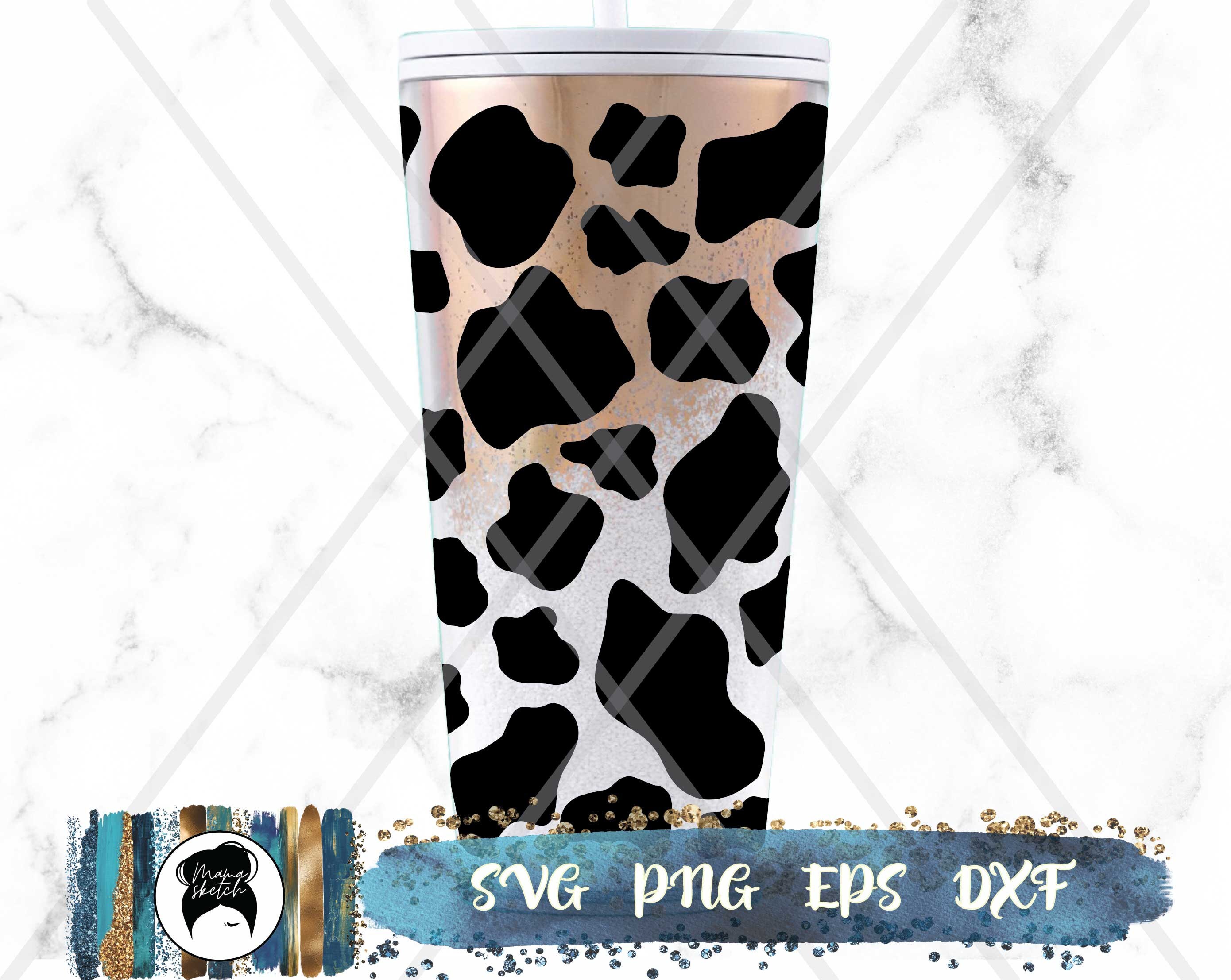 Cow Print Svg, Seamless Cow Pattern Svg, Cow Spot Svg, Animal