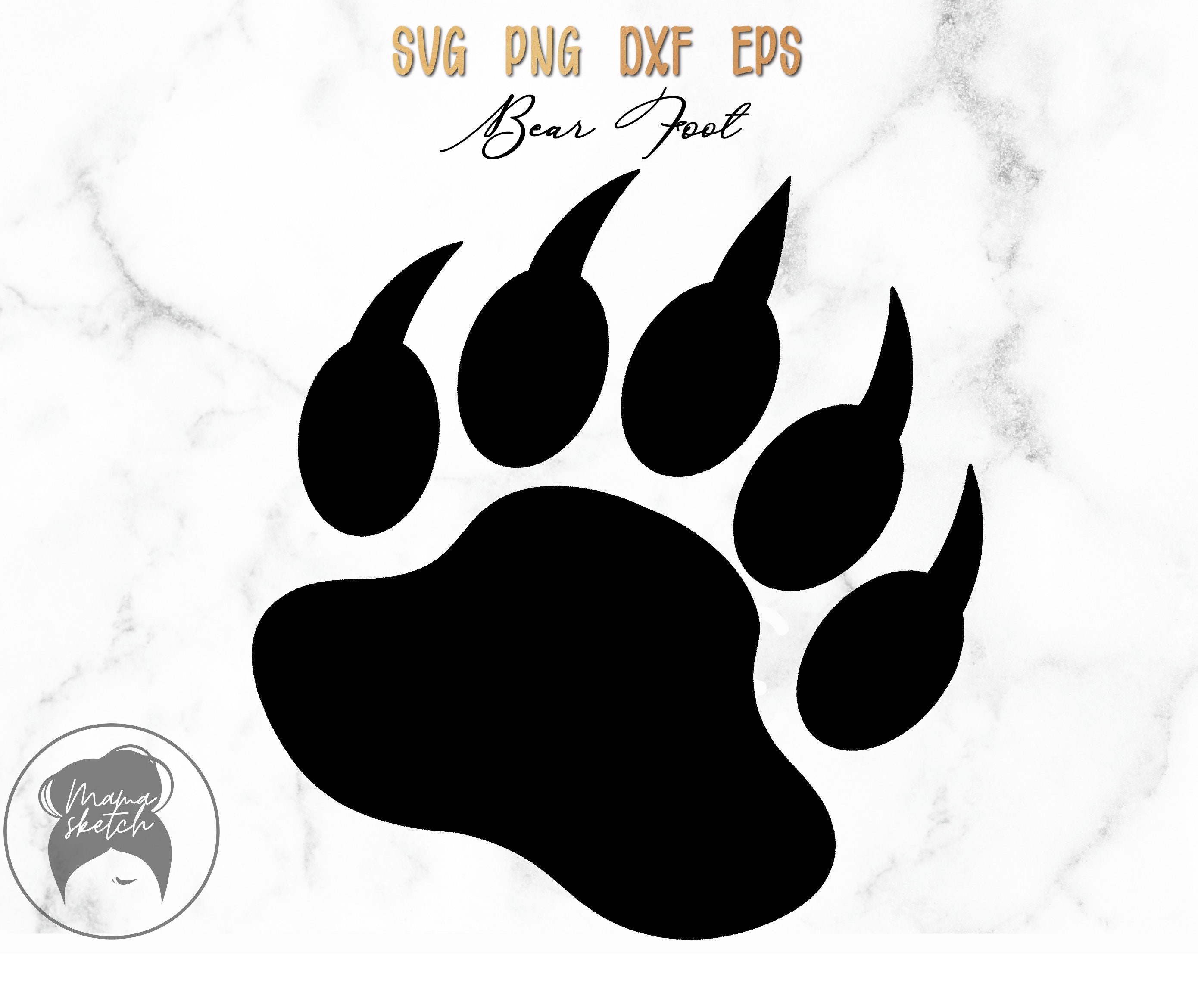 Bear Claw Foot Etsy UK