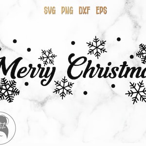 Merry Christmas svg, Christmas svg, Santa, Winter Holy, Hand draw svg, Cricut Cut Files, Digital Cut Files - svg, png, dxf, eps