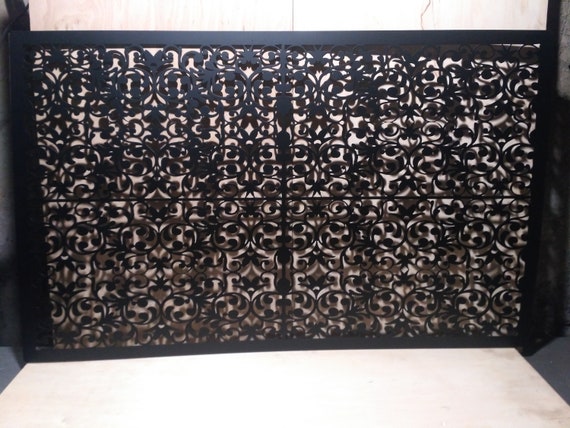 Hand Made Fireplace Grate Heater Grate Pattern Etsy