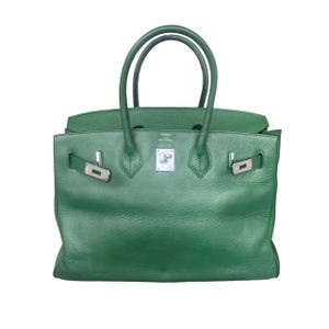 Vintage Hermes Birkin 35 Handbag SHW - Etsy Canada