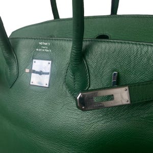 Vintage Hermes Birkin 35 Handbag SHW - Etsy Canada