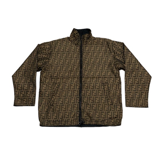 Vintage Fendi Zucca Monogram Reversible Jacket - image 1