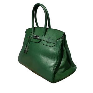 Vintage Hermes Birkin 35 Handbag SHW - Etsy Canada
