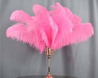 Peacock and Ostrich Feather Centerpiece for Peacock Themed - Etsy