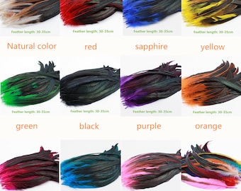 Alta calidad 100pcs/ Lote cola pluma / Rooster pluma 30 - 35cm / 12 -14pulgadas DIY boda celebración artículos para uso