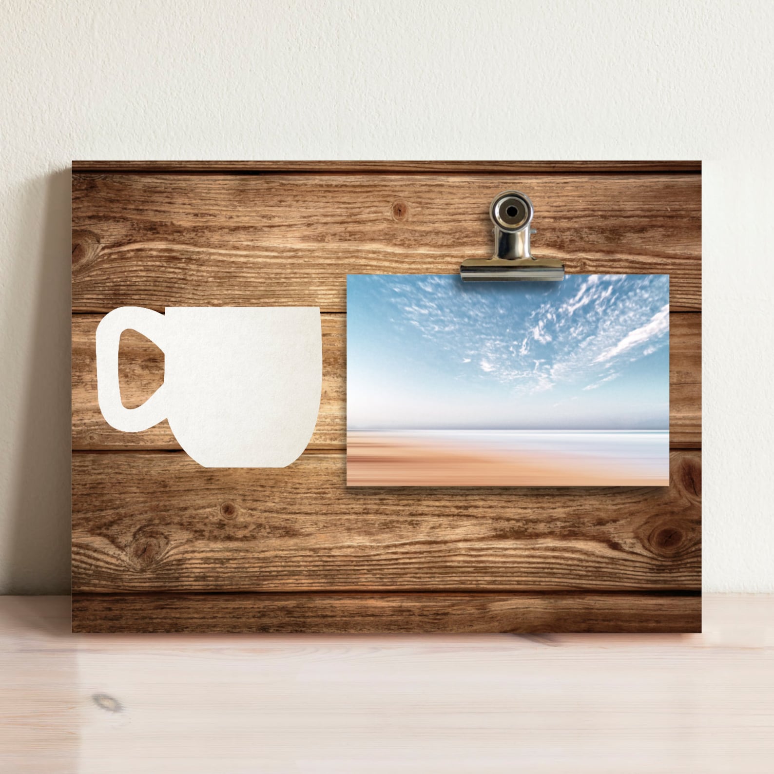 Frame Coffee Cup Clip Frame Photo Frame Picture Frames Etsy