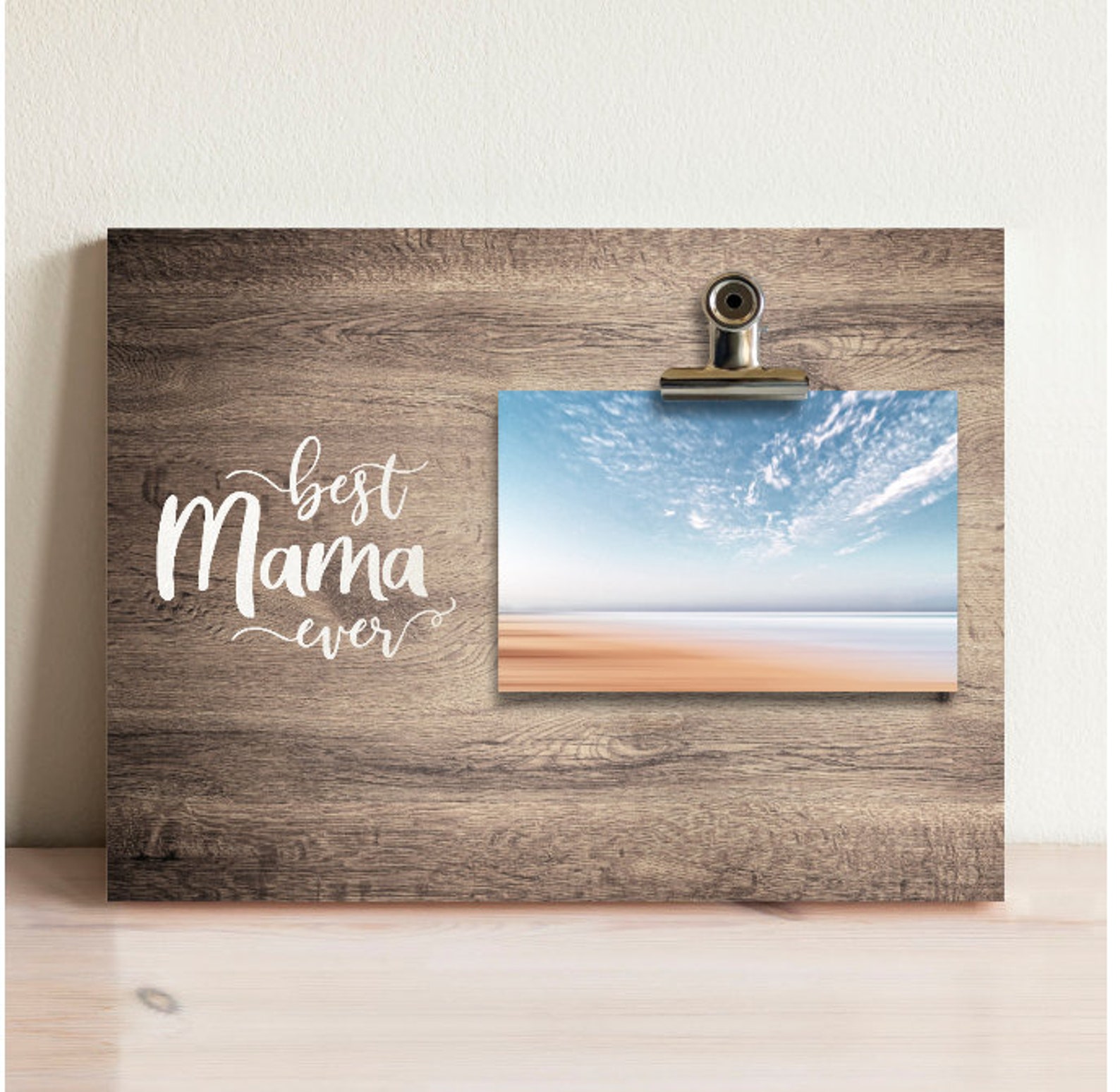 Best Mama Ever Frame for Mom Photo Frame Picture Frames Etsy