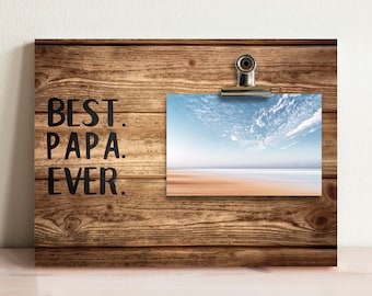 Cedar Crate Market Grandpa's Little Sweetheart Frame for Grandpa Engraved Natural Wood Photo Frame Fits a 4x6 Vertical Portrait Father's Day Dad Cedar Crate Market Grandpa's Little Sweetheart Frame for Grandpa Engraved Natural Wood Photo Frame Fits a 4x6 Vertical Portrait Father's Day Dad