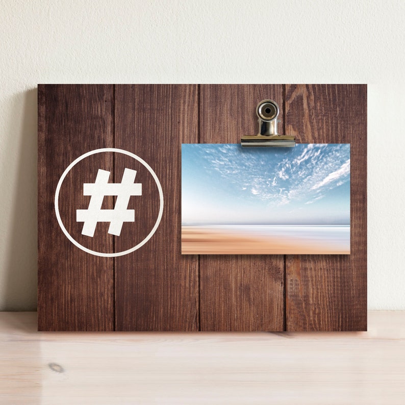 Photo Frame Item 625061 Picture Frames Gift Clip Frame Frame Hashtag Comment Twitter Tag