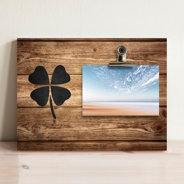 Frame Four Leaf Clover Shamrock Leaf , Clip Frame, Photo Frame, Picture Frames Gift, Item 549098