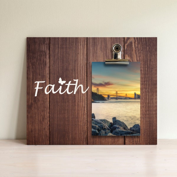 Faith Picture Frame Etsy