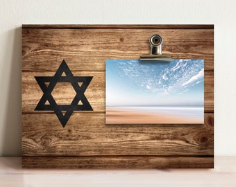 Jewish Star, Photo Frame, Star of David Clip Picture Frames Gift, Item 1322138