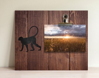 DIYthinker Monkey Black and White Animal Desktop Display Photo Frame Picture Art Painting 5x7 inch DIYthinker Monkey Black and White Animal Desktop Display Photo Frame Picture Art Painting 5x7 inch
