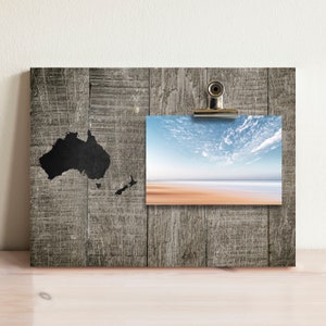 Australia Map, Clip Frame, Photo Frame, Picture Frames Gift, Item 1389479