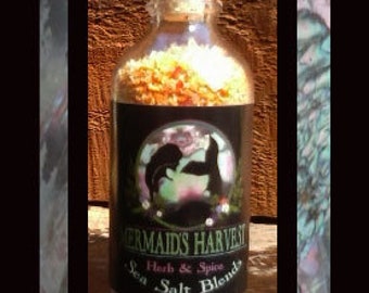 SUNFIRE ORANGE - Mermaid's Harvest Herb & Spice Sea Salt Blends