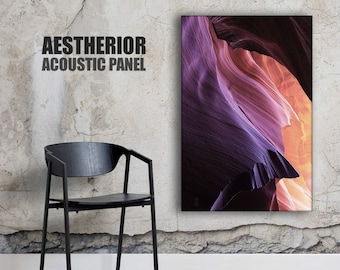 Acoustic Panel Fabric Antelope Canyon Abstract Custom Print Fabric For Acoustic Panel Sound Absorbing Panel Echo Noise Reduction Fabric