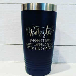 Momster definition  tumbler