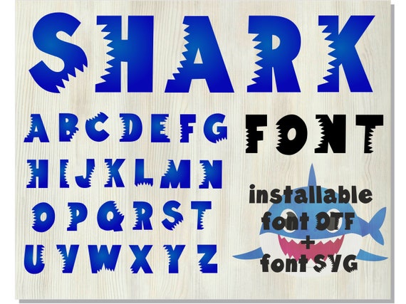 Download Baby Shark Alphabet Letters