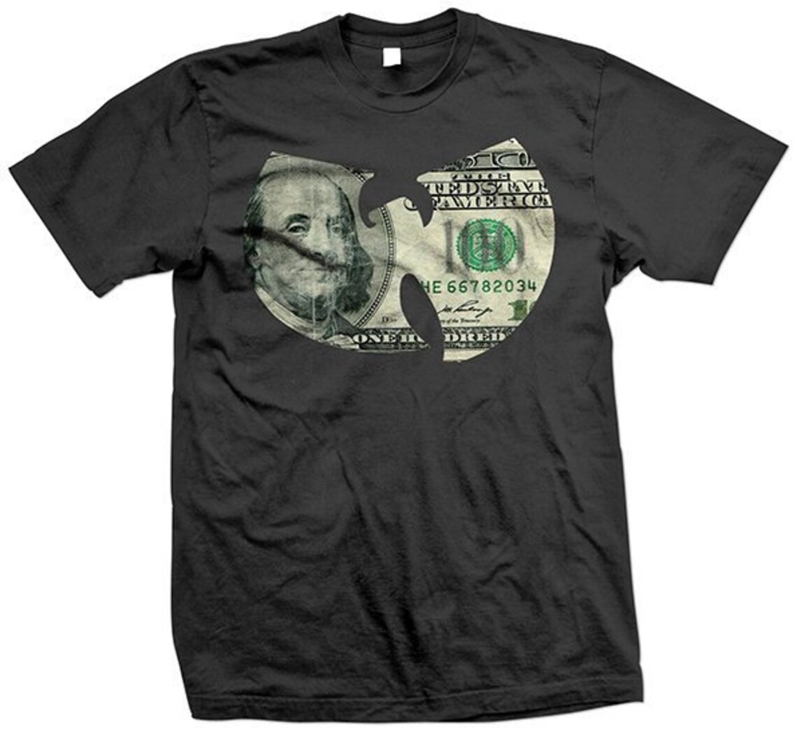 Wu Tang Clan T-Shirt 100 Dollar Bill CREAM | Etsy
