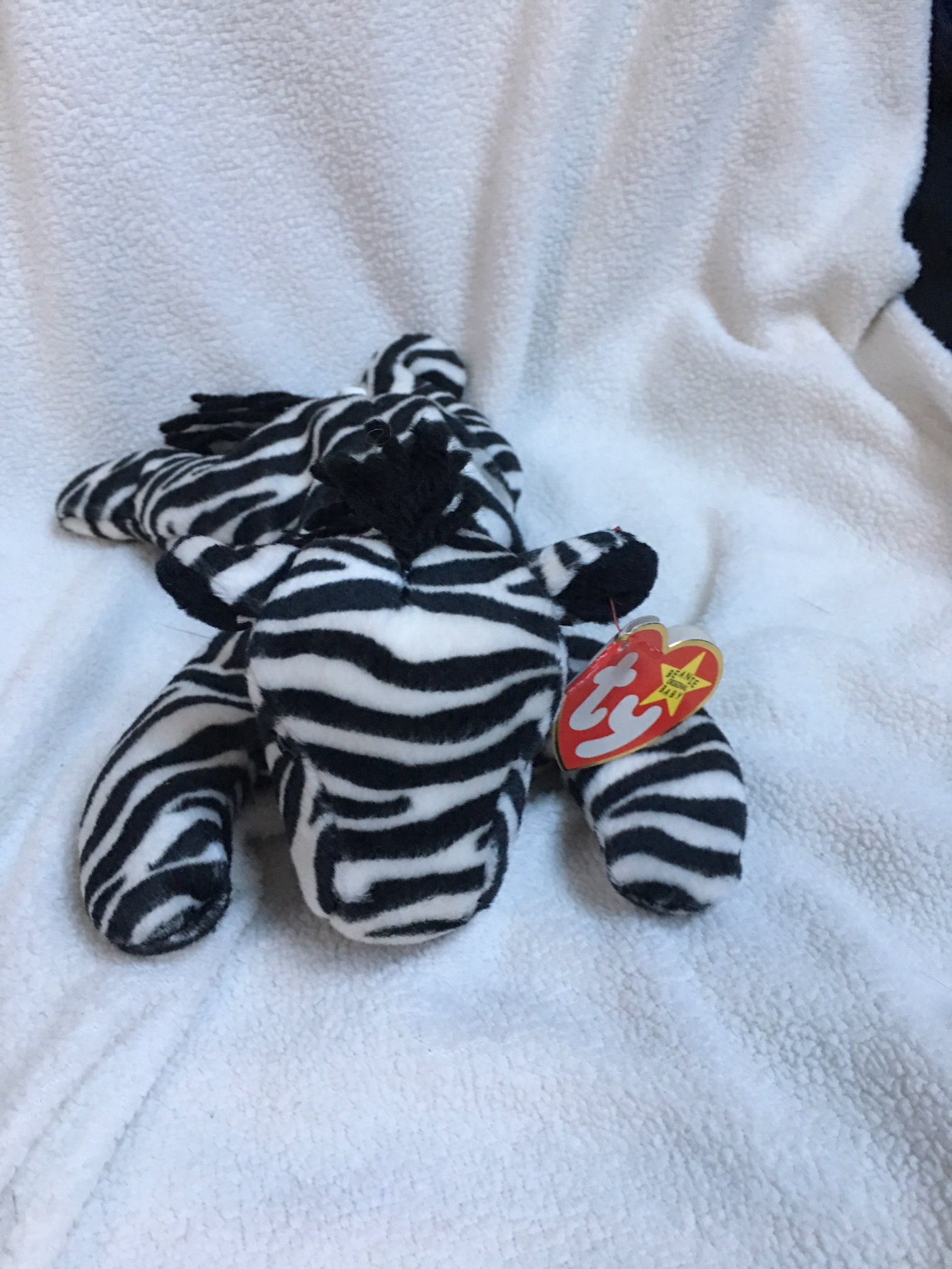 Ziggy the Zebra Beanie Baby RARE Etsy