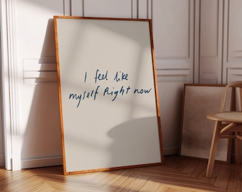 Motivational Quote Print: Gracie Abrams Lyric Art (Digital Download)