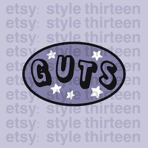 olivia rodrigo guts sticker