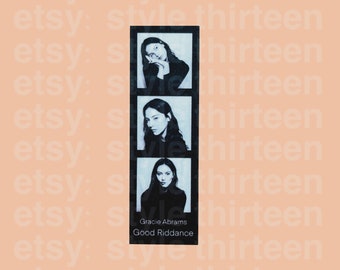 gracie abrams photobooth MINI STICKER