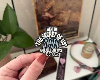 all i got was this tsou tour sticker | gracie abrams, tsou, the secret of us
