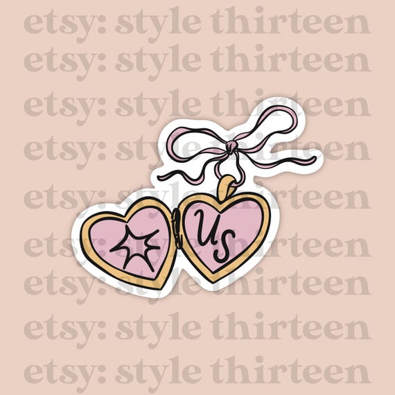 us locket sticker | gracie abrams, tsou, the secret of us