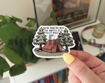 dan inspired sticker | noah kahan, the great divide, tgd