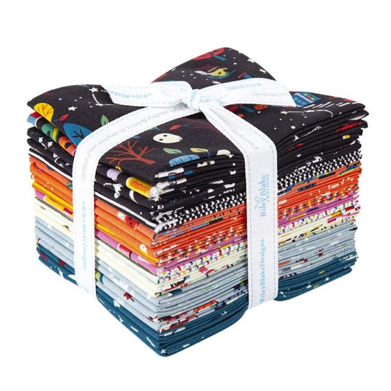 CLEARANCE Tiny Treaters Fat Quarter Bundle, Halloween Fabric - High Quality  Quilting Cotton from Riley Blake Designs