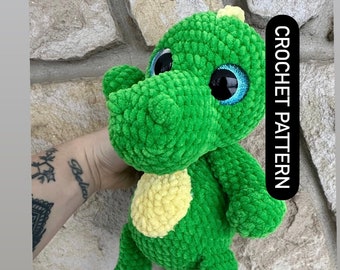 Brock The Croc Crochet Pattern, Crochet Pattern, Pattern, Crochet