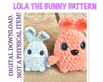 Lola The Bunny Crochet Pattern