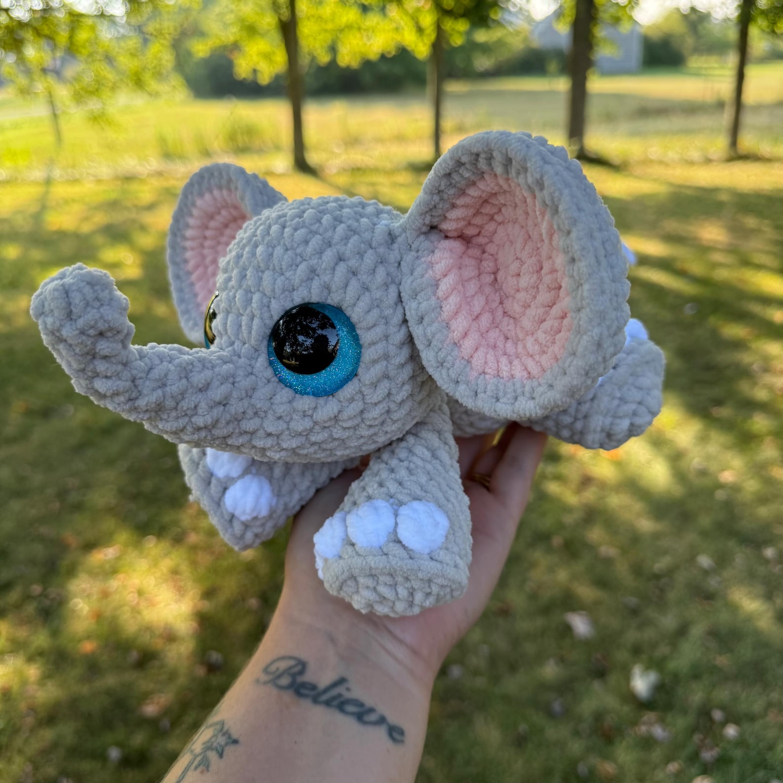 Annie the Elephant Amigurumi Crochet Pattern (PDF) - Etsy