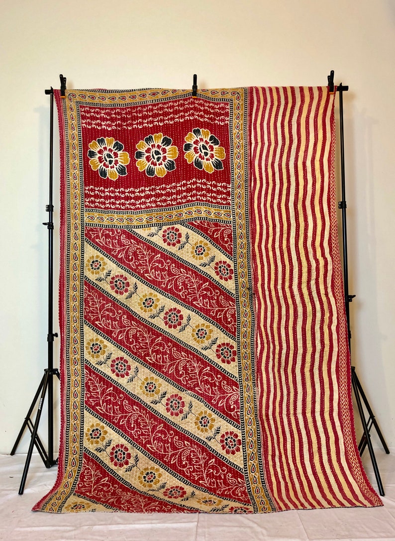 Indian Kantha Quilt 017