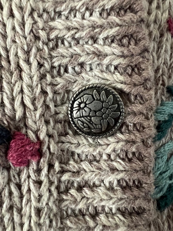 Vintage Bird Tweed Art Vest – One of a Kind -Sold main image 1