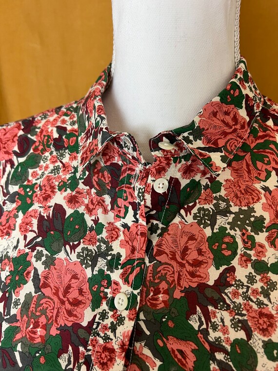 Sezane Floral Cotton Shirt - image 4