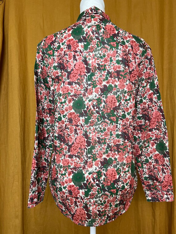 Sezane Floral Cotton Shirt - image 3